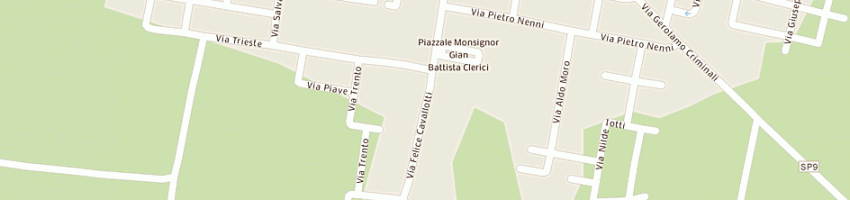 Mappa della impresa azienda sanitaria locale della provincia di pavia a BELGIOIOSO