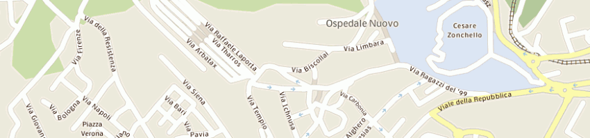 Mappa della impresa scuola elementare a NUORO