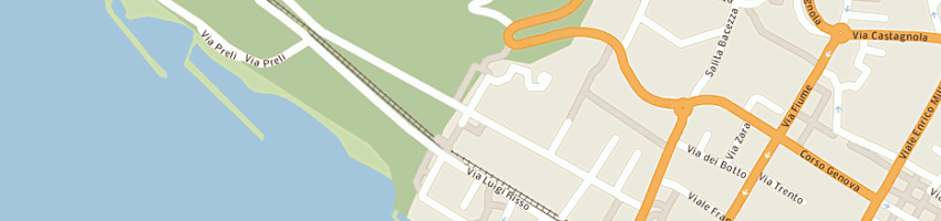 Mappa della impresa agu travel srl a GENOVA