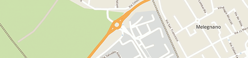Mappa della impresa abi snc di aiosa giuseppe e c a SAN GIULIANO MILANESE