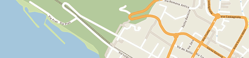 Mappa della impresa borghi giuseppe a CHIAVARI