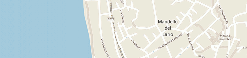 Mappa della impresa mori gianni a LECCO
