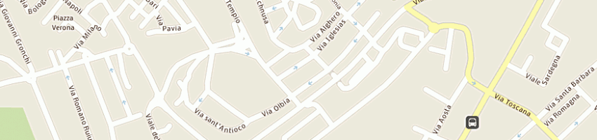 Mappa della impresa sanna luca a NUORO
