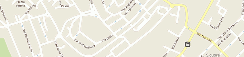 Mappa della impresa fenu luigi francesco a NUORO