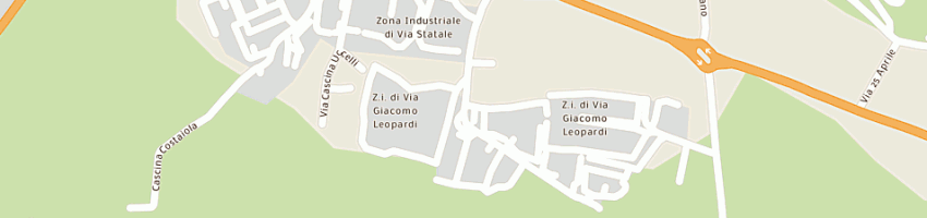 Mappa della impresa peregolibri snc di perego anderea e c a BARZAGO