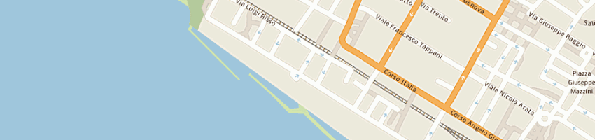 Mappa della impresa il pestello snc a CHIAVARI