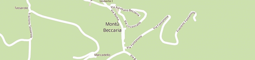 Mappa della impresa negri virginio a MONTU BECCARIA