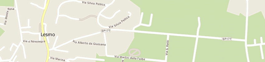 Mappa della impresa prolab sas di somaschi claudio e c a LESMO