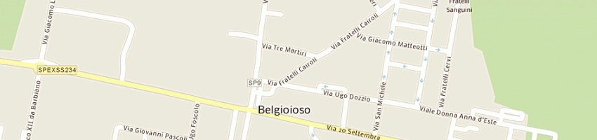 Mappa della impresa sommariva e mariani a BELGIOIOSO