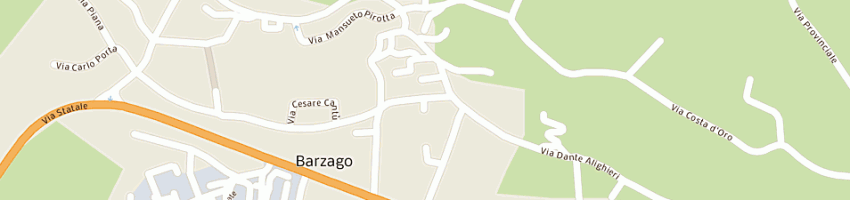 Mappa della impresa scuole elementari a BARZAGO