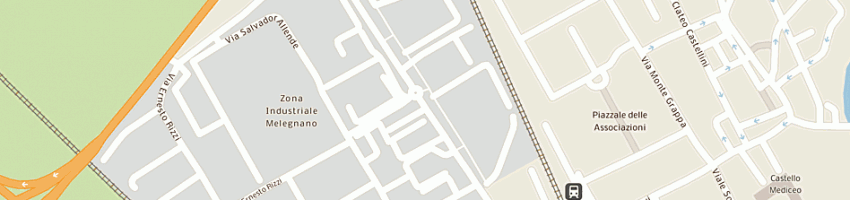 Mappa della impresa flli serbelloni snc a MELEGNANO