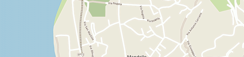 Mappa della impresa gilardoni vittorio spa a MANDELLO DEL LARIO