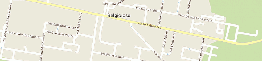 Mappa della impresa tarrini gabriella a BELGIOIOSO