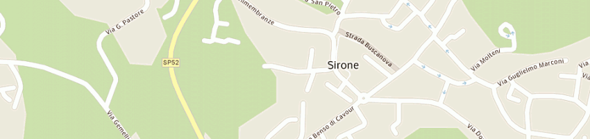 Mappa della impresa sala enzo antonio a SIRONE