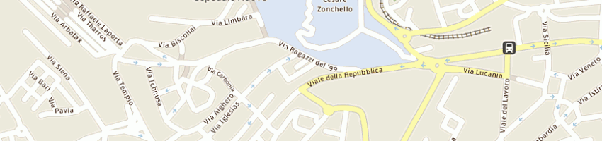 Mappa della impresa bundone bruno a NUORO