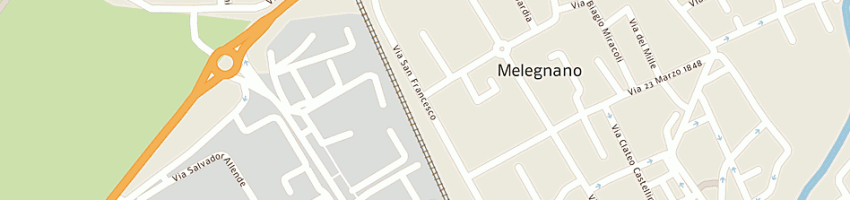 Mappa della impresa dermactive sas a MELEGNANO