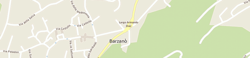 Mappa della impresa matamatiscia di ghidelli mary e c sas a BARZANO 