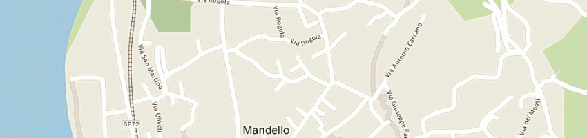 Mappa della impresa gaddi giovanni a MANDELLO DEL LARIO