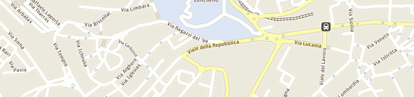 Mappa della impresa unione agricoltori di nuoro centro servizi srl a NUORO