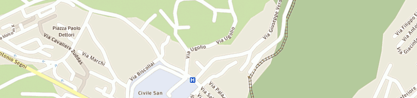 Mappa della impresa incom di mesina e ruzzeddu snc a NUORO