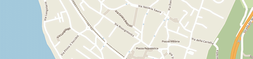 Mappa della impresa linea scuola ufficio di valentina carbonelli a MANDELLO DEL LARIO