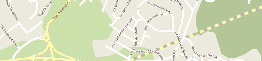 Mappa della impresa verachi tonino a NUORO