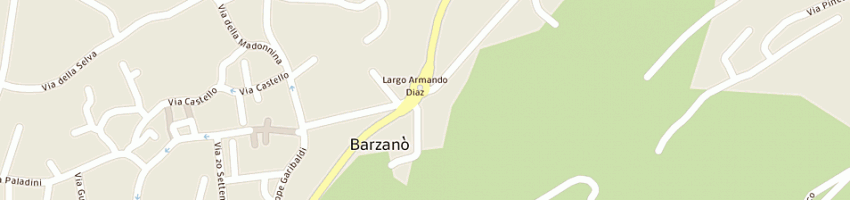 Mappa della impresa p e c a BARZANO 