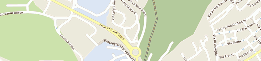 Mappa della impresa albergo sandalia a NUORO