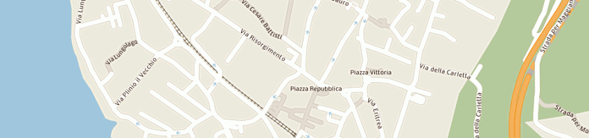 Mappa della impresa la monica carmelo a LECCO