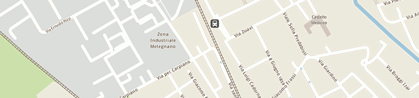 Mappa della impresa b e p srl a MELEGNANO