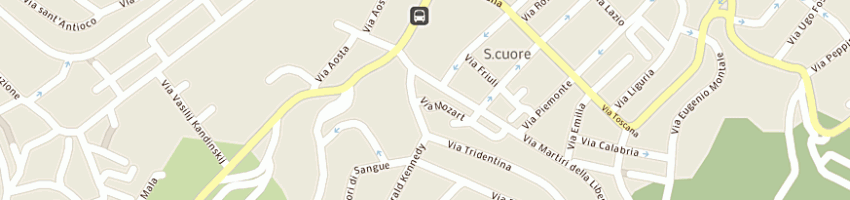 Mappa della impresa scuole pubbliche a NUORO