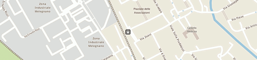 Mappa della impresa stefanini enrico a MELEGNANO