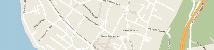 Mappa della impresa country e natural home di aliprandi graziella a MANDELLO DEL LARIO