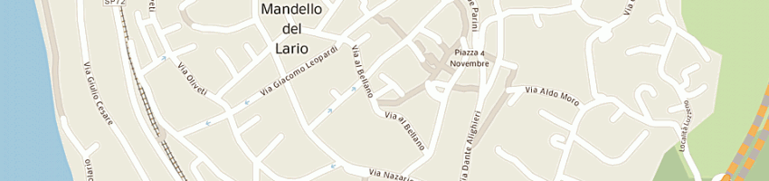 Mappa della impresa sottocornola giuseppe a MANDELLO DEL LARIO