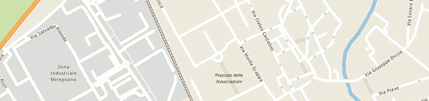 Mappa della impresa tiranzoni enzo a MELEGNANO