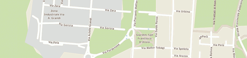 Mappa della impresa aries srl a PIOLTELLO