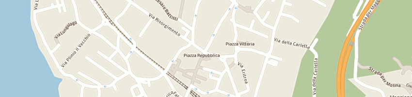 Mappa della impresa white blue agency srl a LECCO