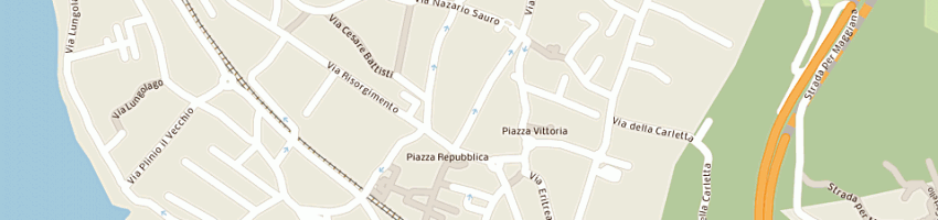 Mappa della impresa fontana salvatore a MANDELLO DEL LARIO
