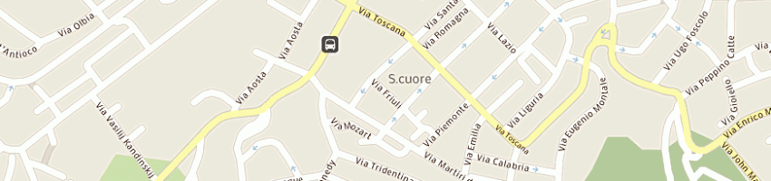 Mappa della impresa caria grazia a NUORO