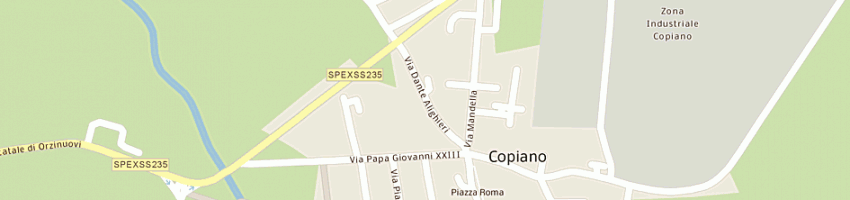 Mappa della impresa gatti pietro a COPIANO