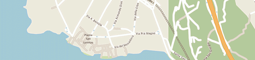Mappa della impresa gnecchi michele a MANDELLO DEL LARIO