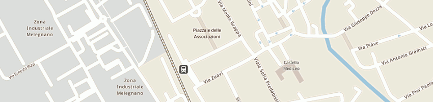 Mappa della impresa crmdi invernizzi franco e c (srl) a MELEGNANO