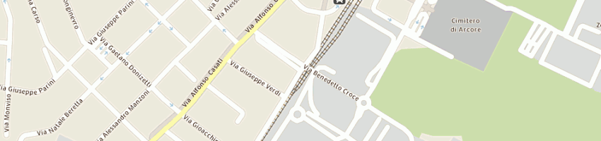 Mappa della impresa bar tabacchi di giordano bruno vito a ARCORE