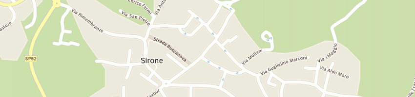Mappa della impresa pirovano rachele a SIRONE