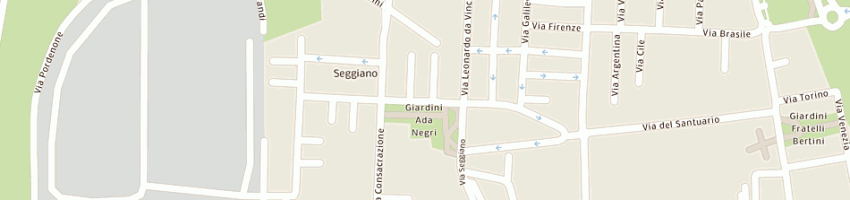 Mappa della impresa bianchini gessica arnalda a PIOLTELLO