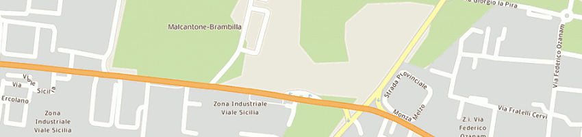 Mappa della impresa trattoria i conti corti a CONCOREZZO