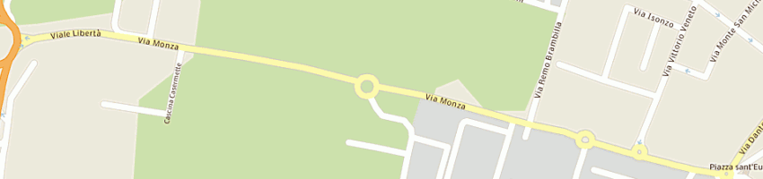 Mappa della impresa vegetti fratelli a CONCOREZZO