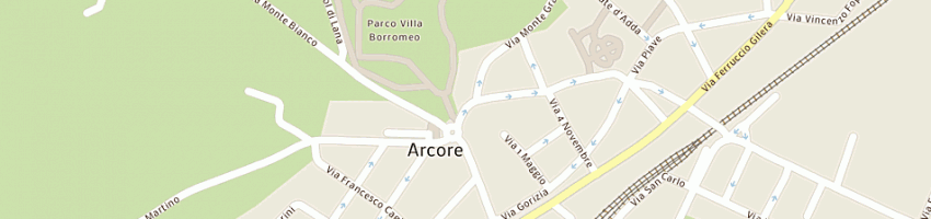 Mappa della impresa gironi giulio e c sas a ARCORE