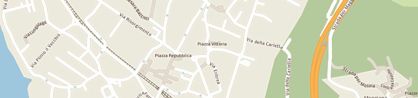 Mappa della impresa rusconi angelo a LECCO