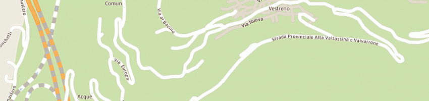 Mappa della impresa calvi dino a VESTRENO